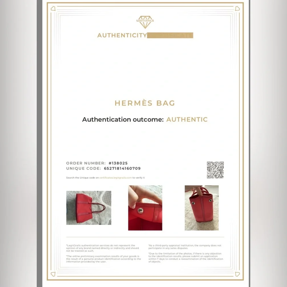 Hermes Garden Party 36 Tote Bag